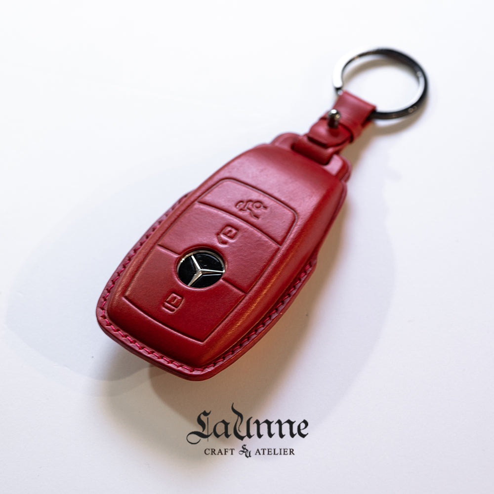 Benz Leather Key Case cle cls gle glc c-class e-class